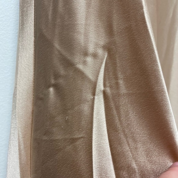 Show Me Your Mumu Faith Maxi Dress in Champagne Luxe Satin - Picture 13 of 14